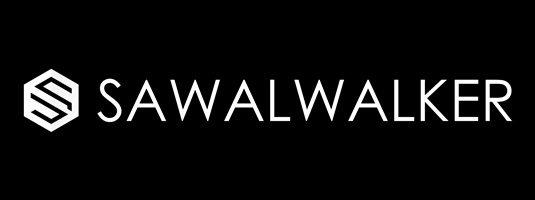 logo putih + title sawal walker