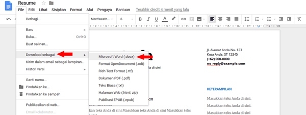 Cara Merubah File PDF ke Word Secara Manual
