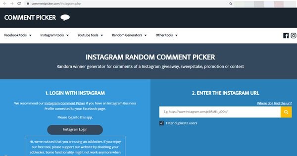 Cara Mengundi Giveaway Instagram Via Aplikasi 1