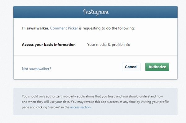 Cara Mengundi Giveaway Instagram Via Aplikasi 2