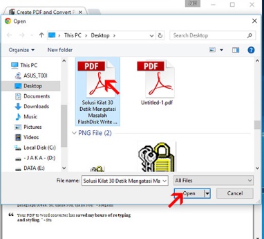 Cara Merubah File PDF ke Word Secara Manual 4