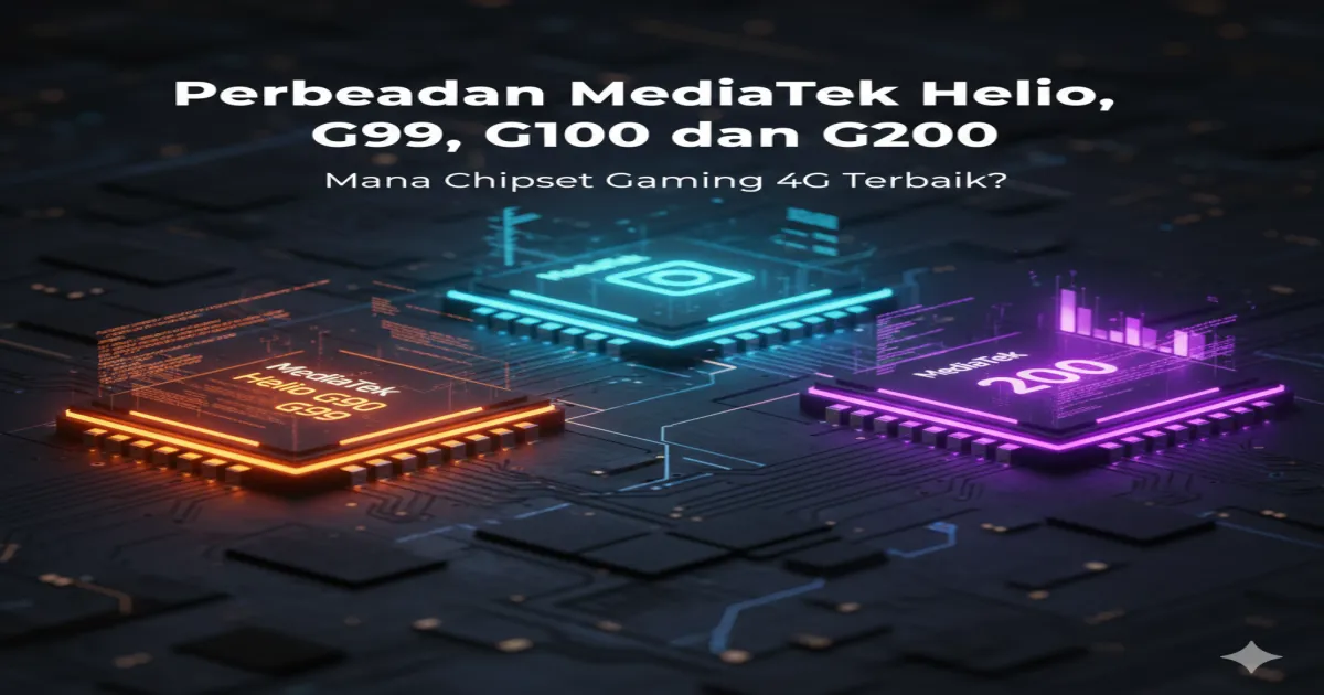 Perbedaan Mediatek Helio G99 G100 dan G200